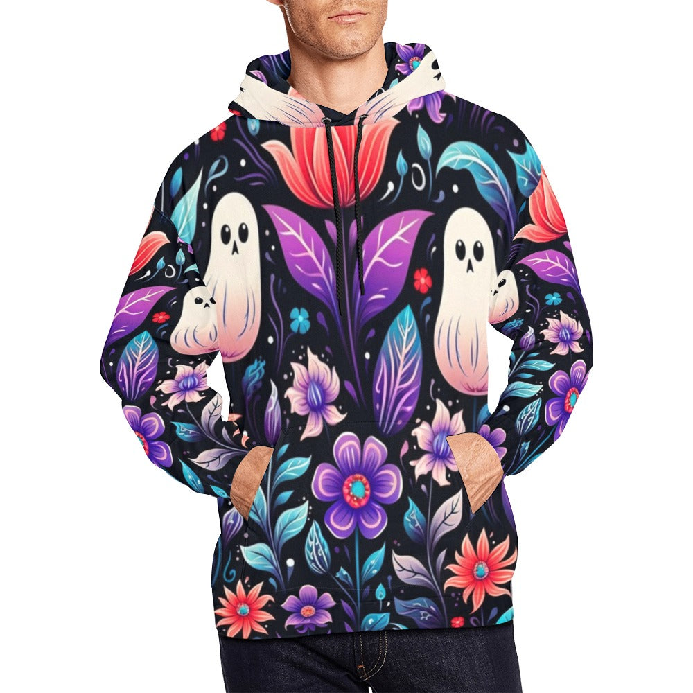 Halloween Boho Hoodie for Men (USA Size) (Model H13)