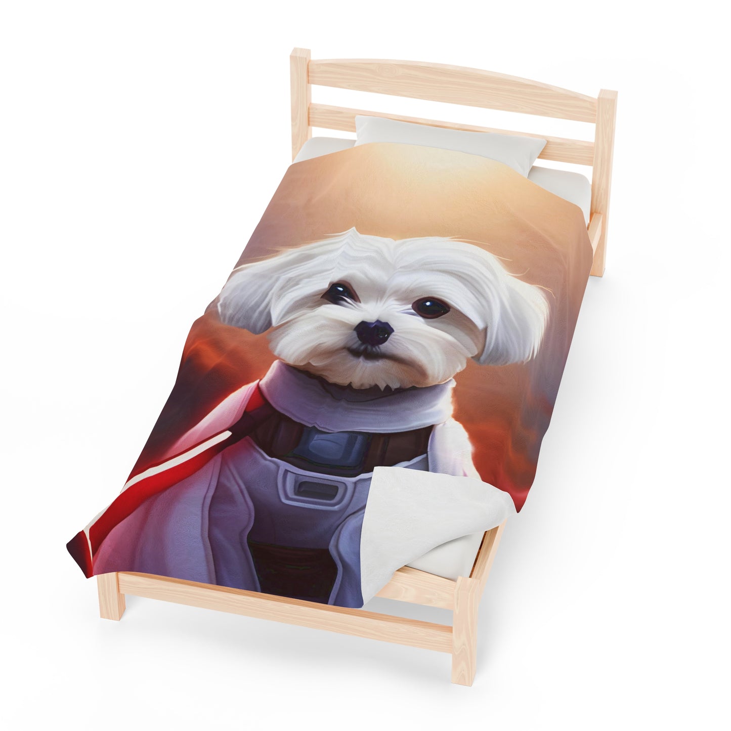 Ashie the Muse Star Wars Inspired Velveteen Plush Blanket 3 sizes