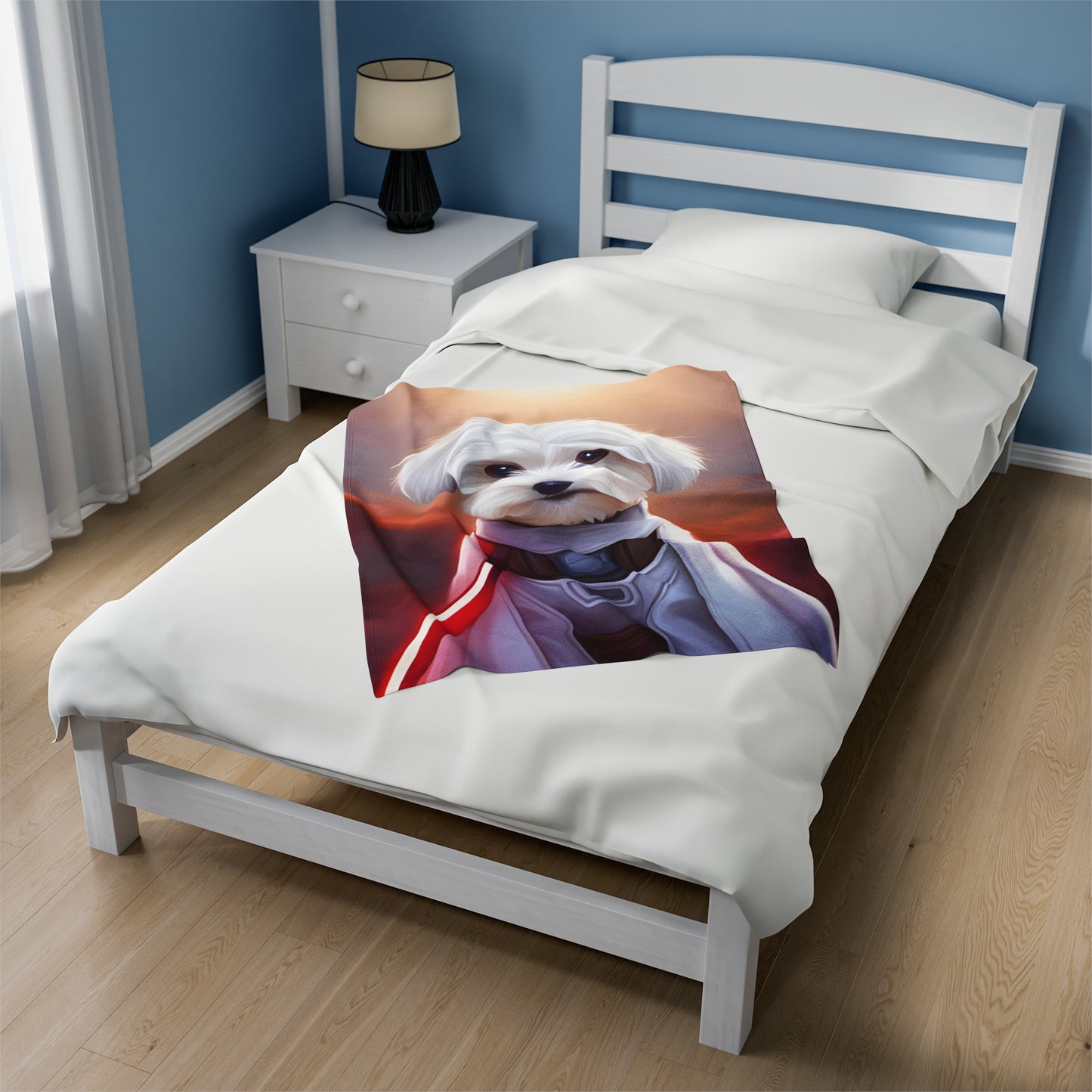 Ashie the Muse Star Wars Inspired Velveteen Plush Blanket 3 sizes