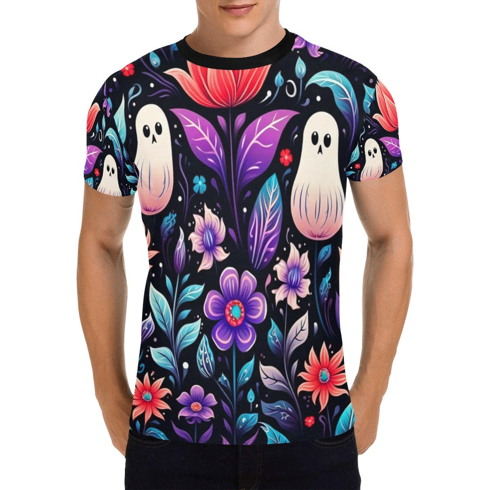Halloween Boho T-Shirt for Men (USA Size)
