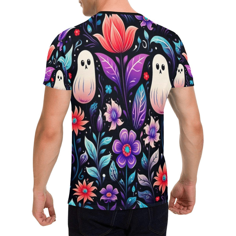 Halloween Boho T-Shirt for Men (USA Size)