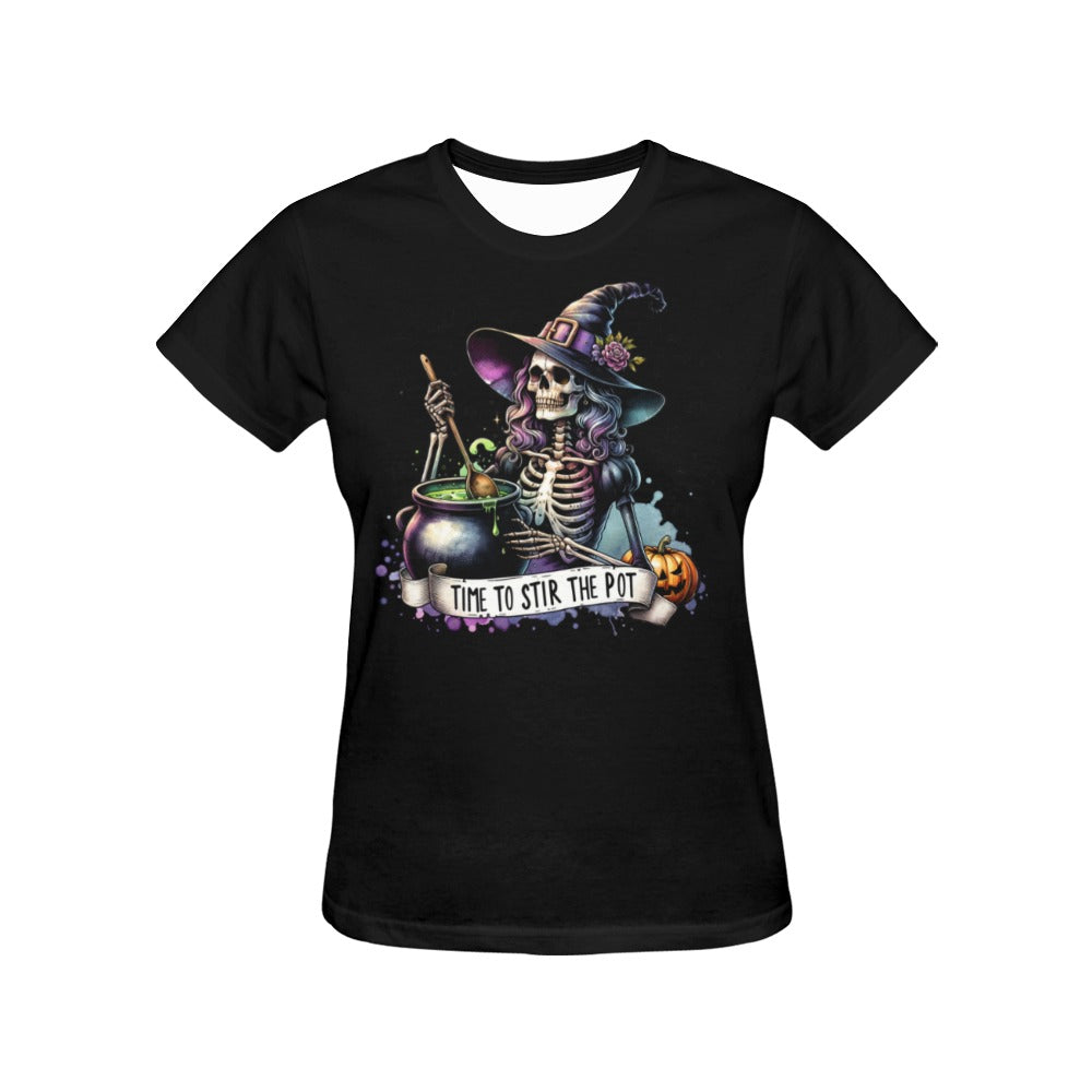 Time to Stir the Pot T-shirt for Women (USA Size)