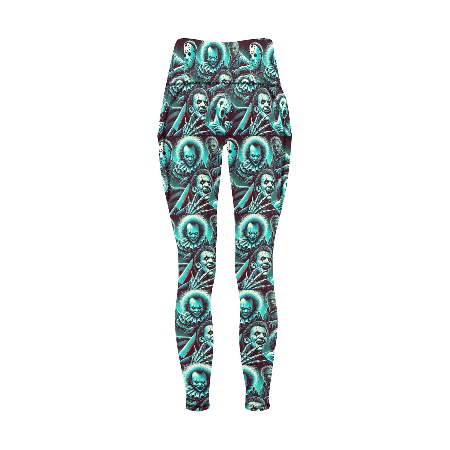 Halloween Women's Leggings with Pockets