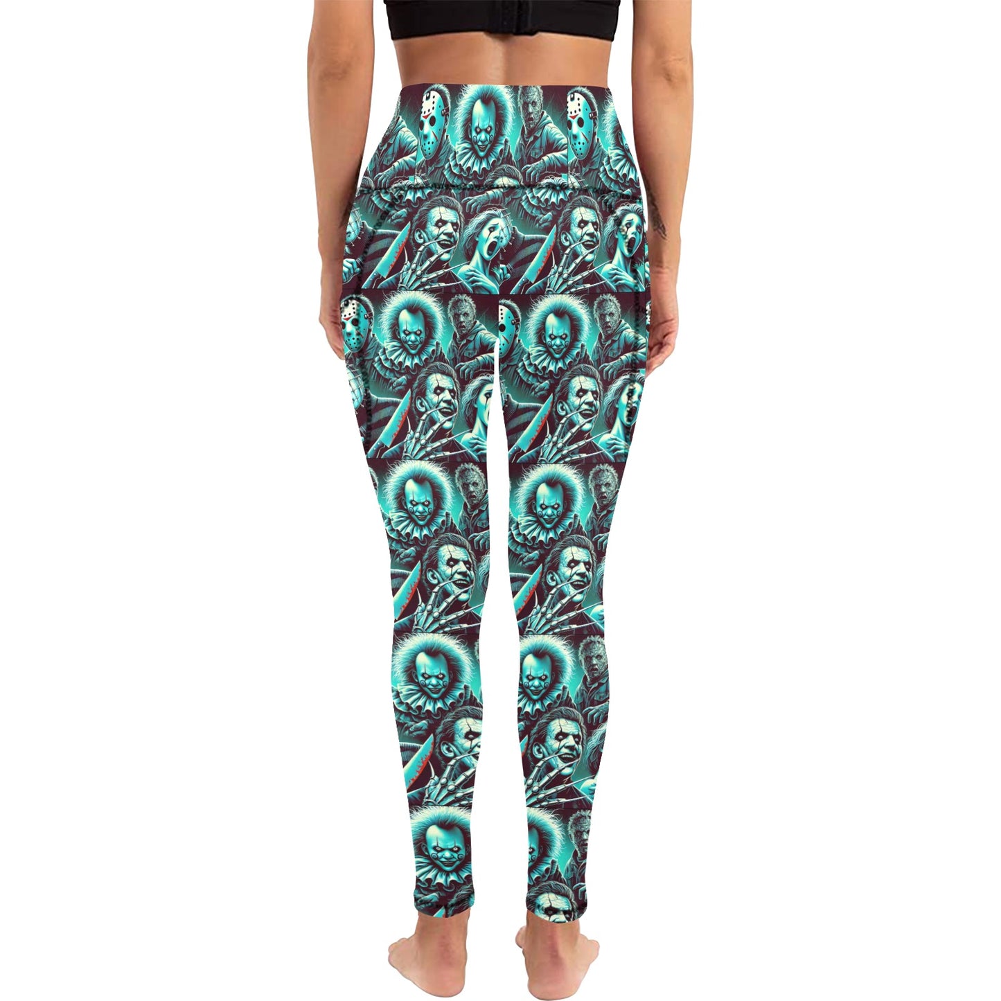 Halloween Women's Leggings with Pockets