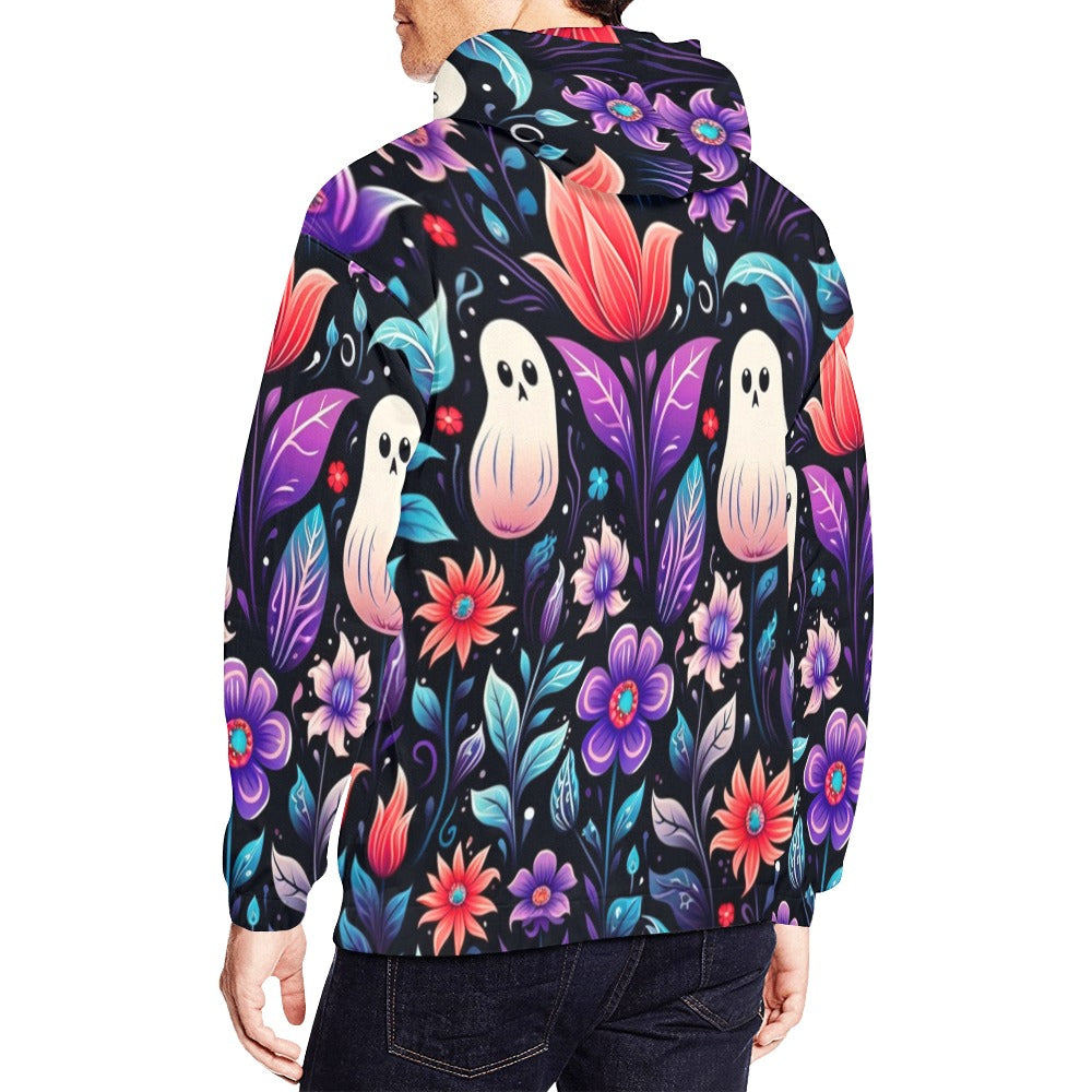 Halloween Boho Hoodie for Men (USA Size) (Model H13)