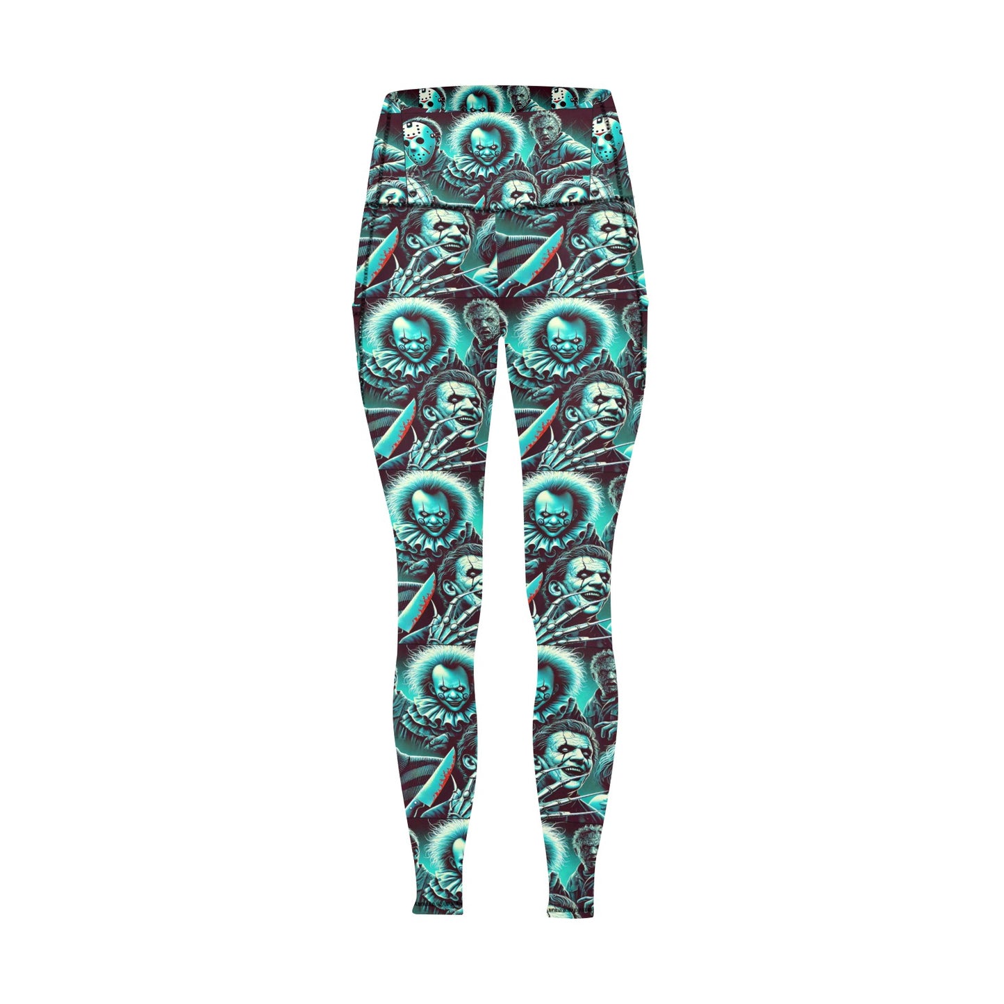 Halloween Women's Leggings with Pockets