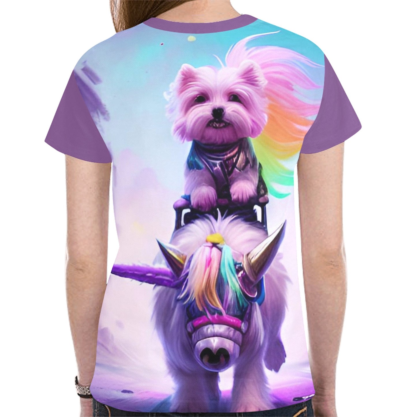 Ashie & Unicorn T-shirt for Women