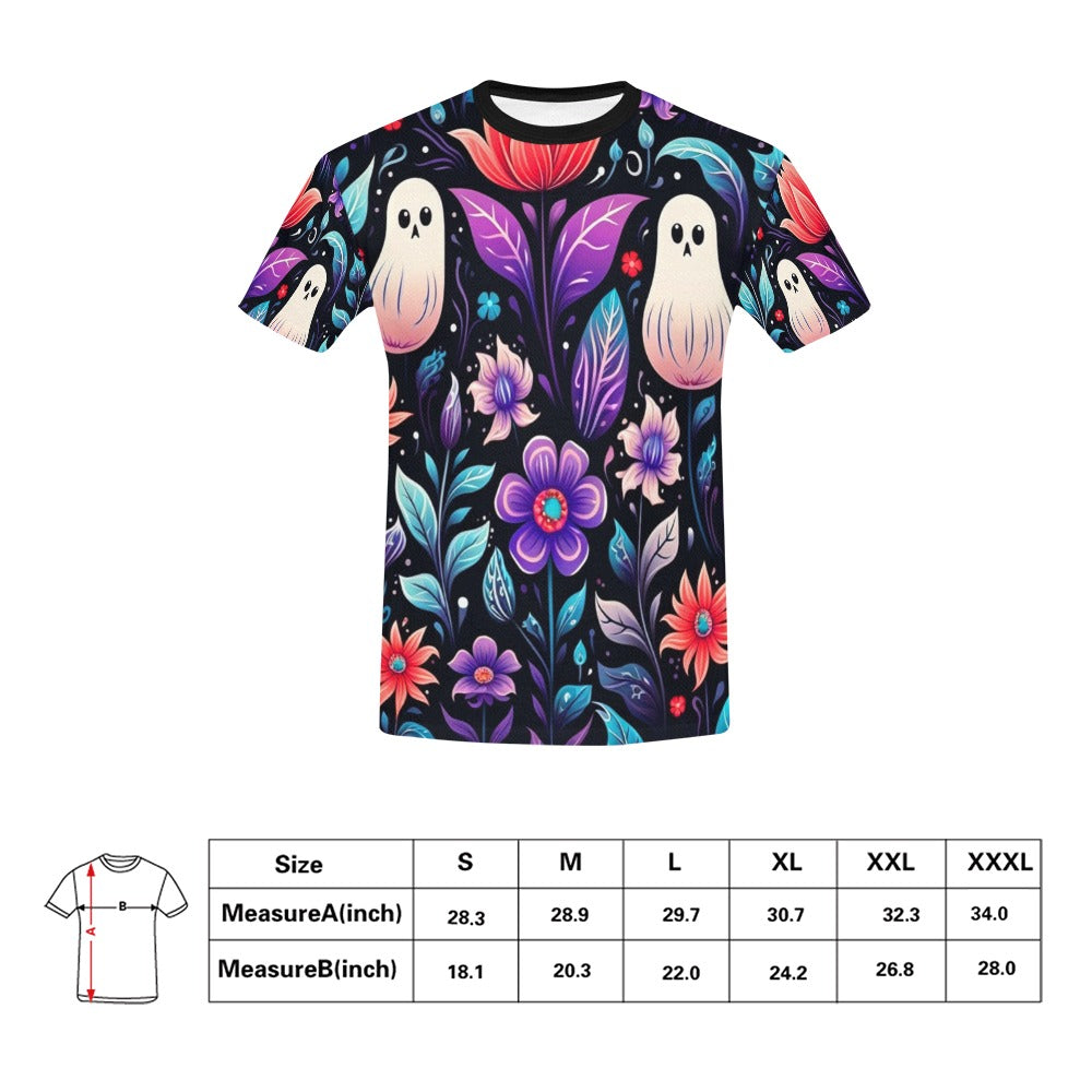 Halloween Boho T-Shirt for Men (USA Size)
