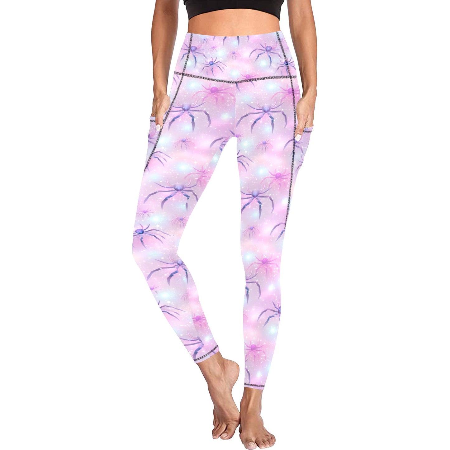 Pastel Halloween 4 Women's Leggings with Pockets