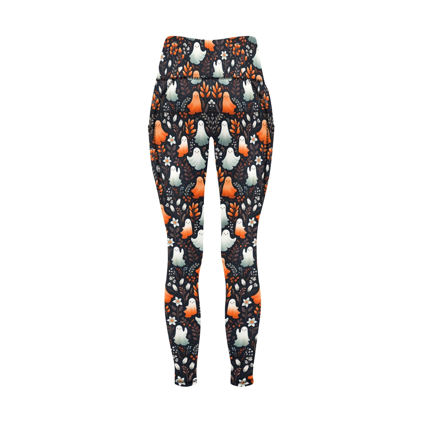 Halloween Boho 2 Women's Leggings with Pockets