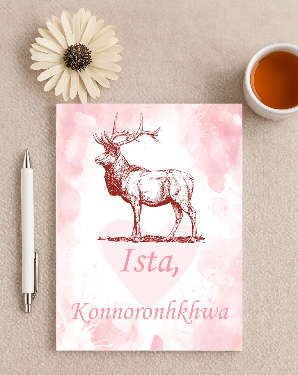 Ista, Konnoronhkhwa - Mom, I Love You Deer Clan - Mohawk Journal