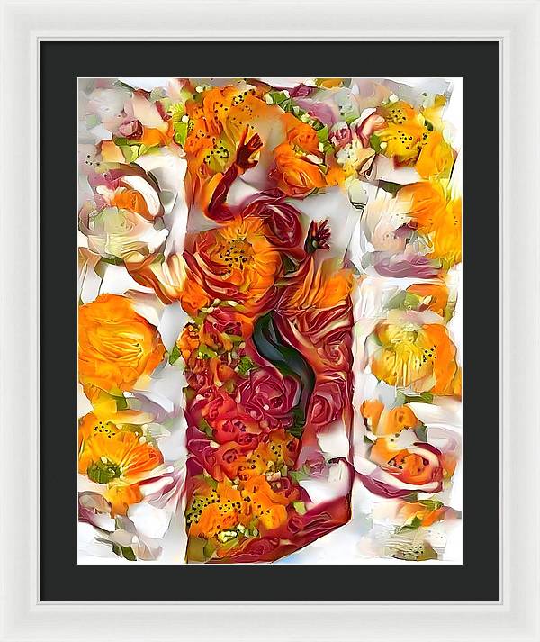 Psycho Movie Inspired Shower Scene #30 - Framed Print
